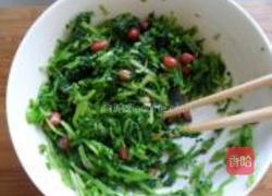 香菜拌花生的做法图解6