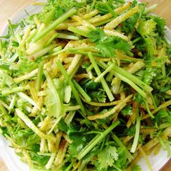 土豆丝拌香菜的做法[图]