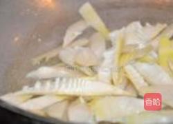 马兰春笋炒豆干的做法图解3