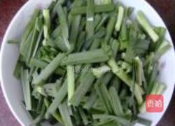 韭菜炒虾的做法图解2