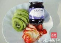 吐司水果三明治的做法图解1