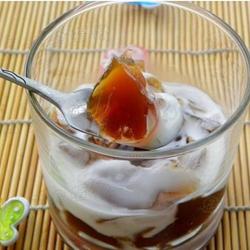 红糖山楂大麦茶冻的做法[图]