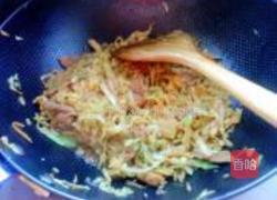 卷心菜炒肉的做法图解9