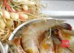 香蒜干锅虾的做法图解1