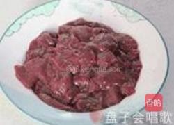 猪肝配菠菜的做法图解1