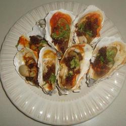 蒜香烤蚝的做法[图]