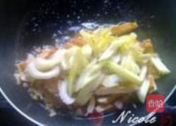 韭花香干炒腊肉的做法图解5