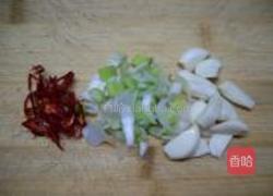 青椒炒鸡心的做法图解3