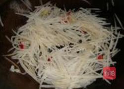 香菜萝卜丝的做法图解4