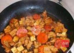 五香豆腐萝卜卤肉的做法图解10