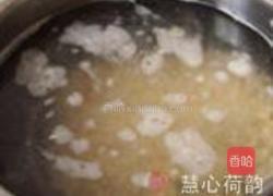 香蕉奶香麦片粥的做法图解2