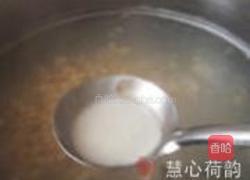 香蕉奶香麦片粥的做法图解3