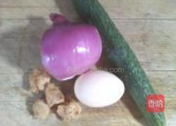 少油菜蛋饼的做法图解1