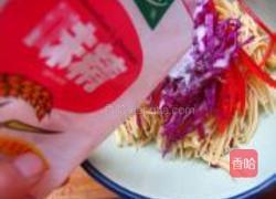 红椒豆腐皮的做法图解4