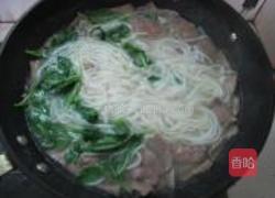 猪肝米粉的做法图解6