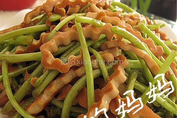 芦蒿炒香干