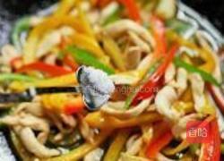 三彩鸡柳的做法图解6