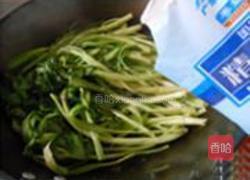 清鲜椒丝腐乳空心菜的做法图解5