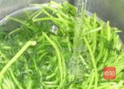 蒜蓉茼蒿的做法图解2