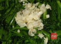 蒜蓉茼蒿的做法图解4
