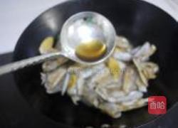葱姜炒蚬子的做法图解4