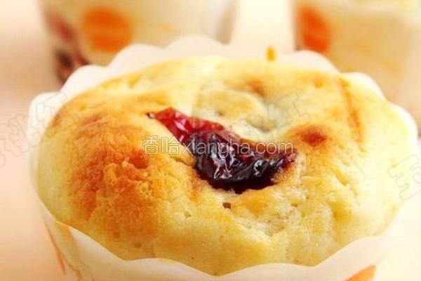 蔓越莓麦芬蛋糕