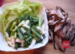 莴笋蒜苗腊肉的做法图解1