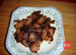 莴笋蒜苗腊肉的做法图解3
