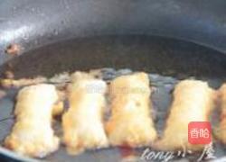 香蕉鲜虾卷的做法图解18