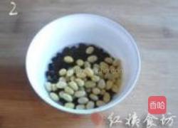 虾米双豆鸡蛋羹的做法图解2