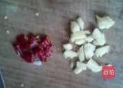 咸肉炒卷心菜的做法图解3