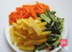 菠萝熘鱼段的做法图解1