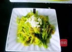 蒜油黄花的做法图解8