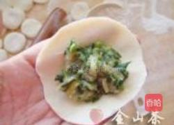 鱼肉韭菜水饺的做法图解13