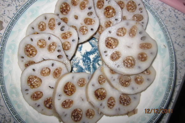 红糖糯米莲藕