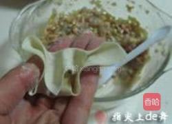 虾仁韭黄馄饨的做法图解9