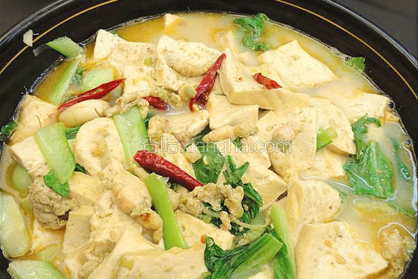 豆丹烧豆腐