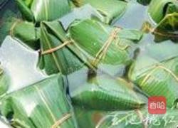 紫薯蜜枣粽的做法图解7