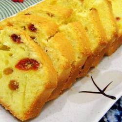 酒渍枸杞葡萄干蛋糕的做法[图]
