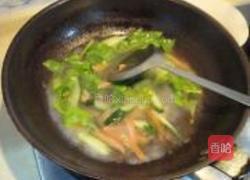 青瓜火腿手擀面的做法图解7