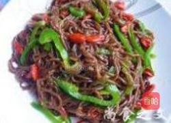 凉拌蕨根粉的做法图解8
