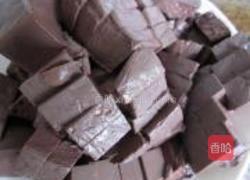 葱香鸭血的做法图解2
