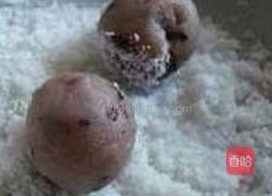 红豆沙糯米球的做法图解8