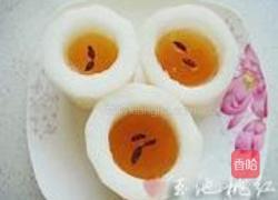 白萝卜炖蜂蜜的做法图解5