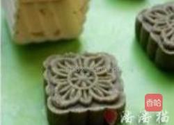 绿茶酒香冰皮月饼的做法图解18