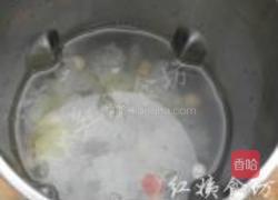 百合莲子豆浆的做法图解6