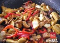 五花肉炒茭白的做法图解5