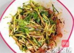 红油黄瓜拌耳丝的做法图解9