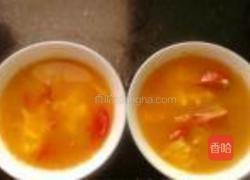 香浓番茄蛋花汤的做法图解11