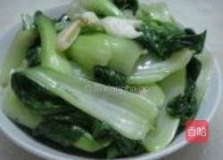蒜香味青菜的做法图解6